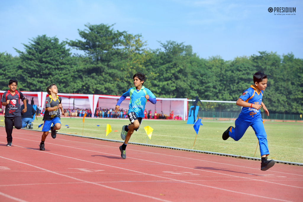 Presidium Rajnagar, PRESIDIUM CELEBRATES ANNUAL SPORTS DAY WITH ARDOUR AND ZEAL